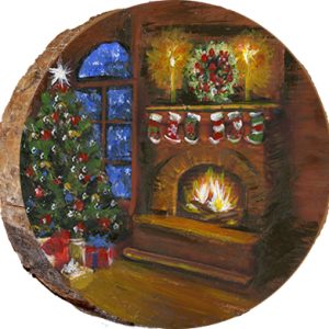 DX081 – Christmas Fireplace