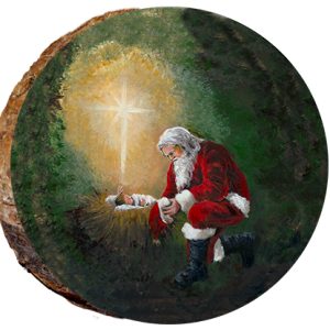 DX134 – Kneeling Santa