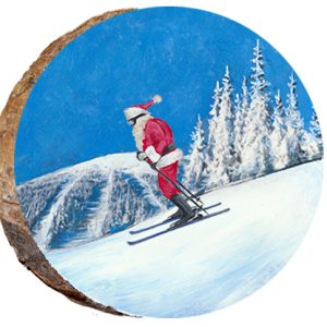 DX173 – Santa Skiing