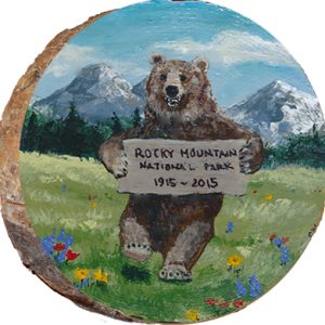 SAB001 – Dancing Bear Holding RMNP sign