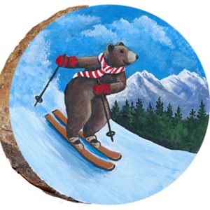 SAB002 – ski Bear