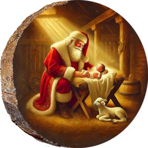 DX249 – Kneeling Santa