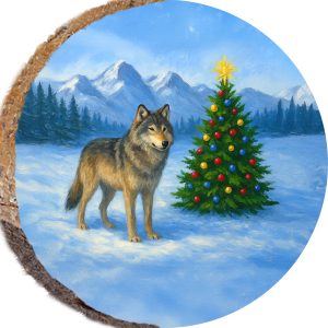 DX293 – CHRISTMAS WOLF