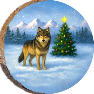 DX296 – CHRISTMAS WOLF