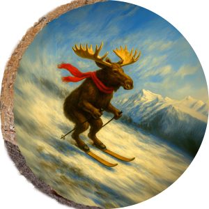 DAE540 – SKIING MOOSE