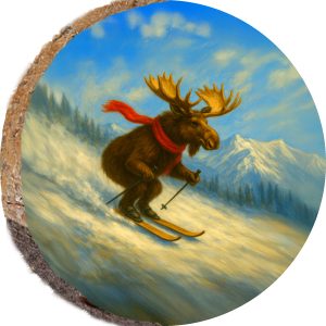 DAE541 – SKIING MOOSE